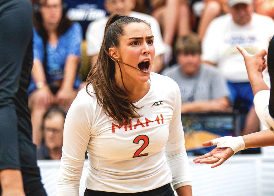 Miami Volleyball Sweeps Clemson For 12th Straight Win