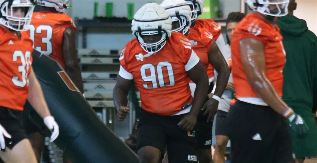 Miami DT Daylen Russell Enters Transfer Portal