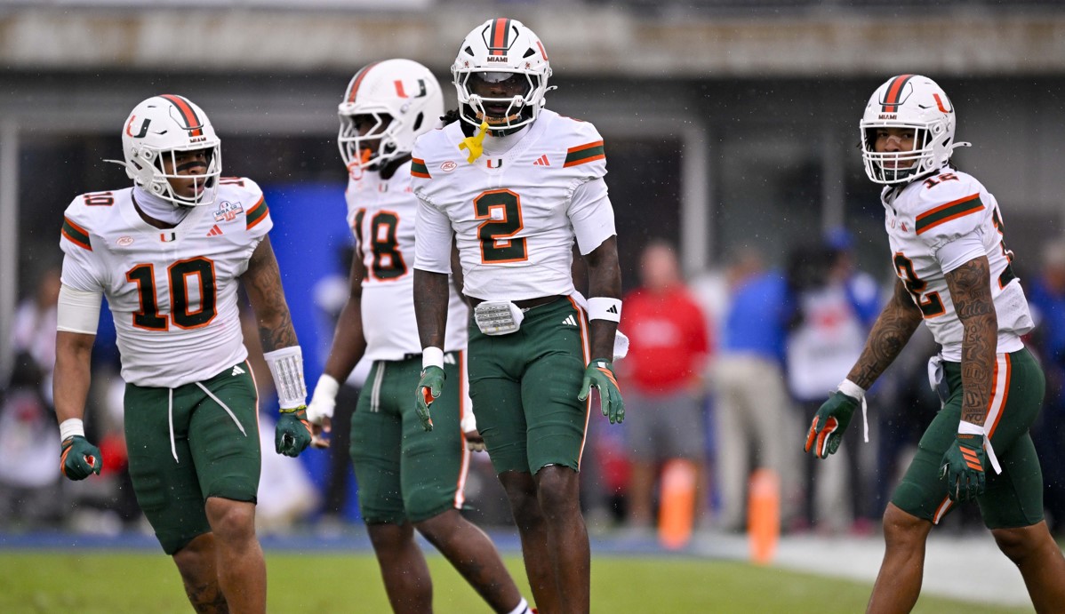 Miami Cornerback Damari Brown OUT For Cotton Bowl vs. Ohio State