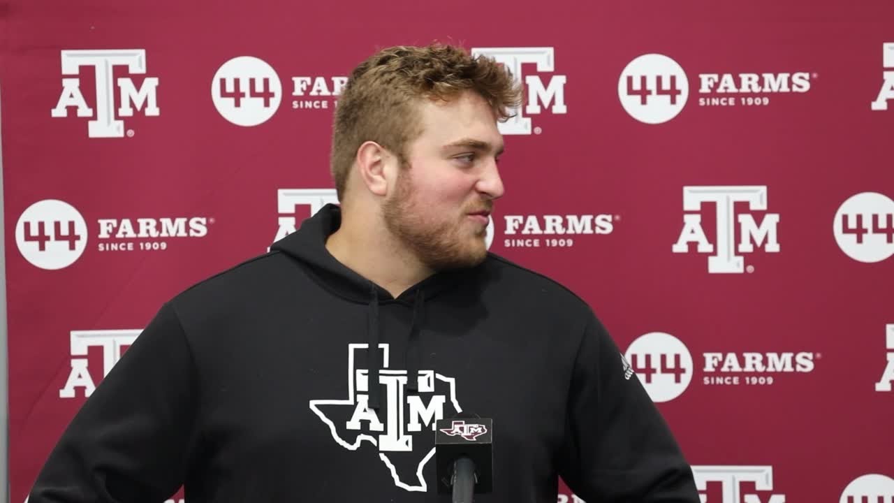 Texas A&M Lineman Already Taking Shots At Miami Before CFP Matchup